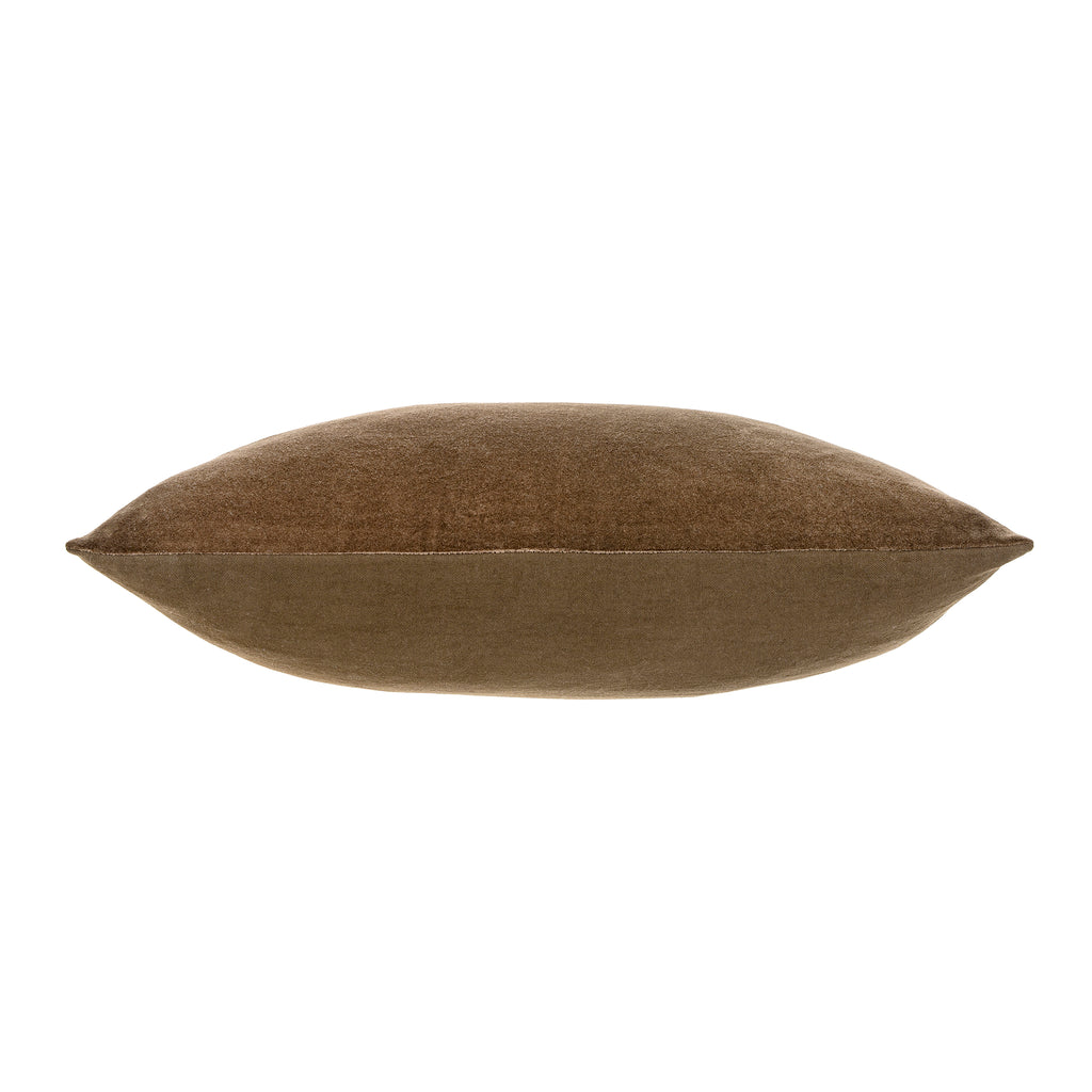 Vera Velvet Pillow - Clove (16" x 24")