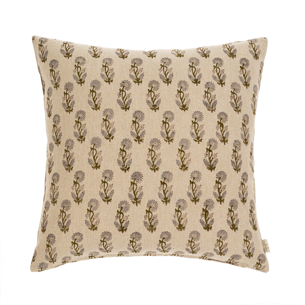 Neha Block Print Pillow (20" x 20")