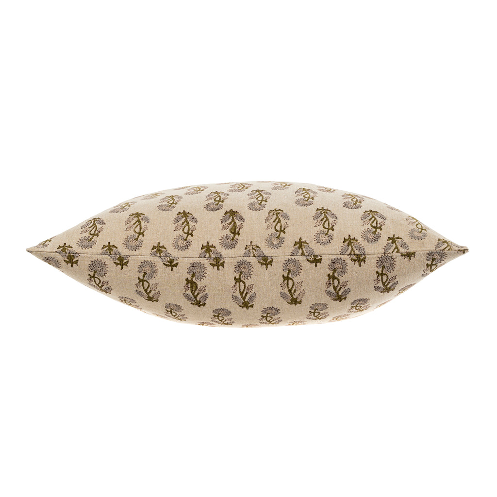 Neha Block Print Pillow (20" x 20")