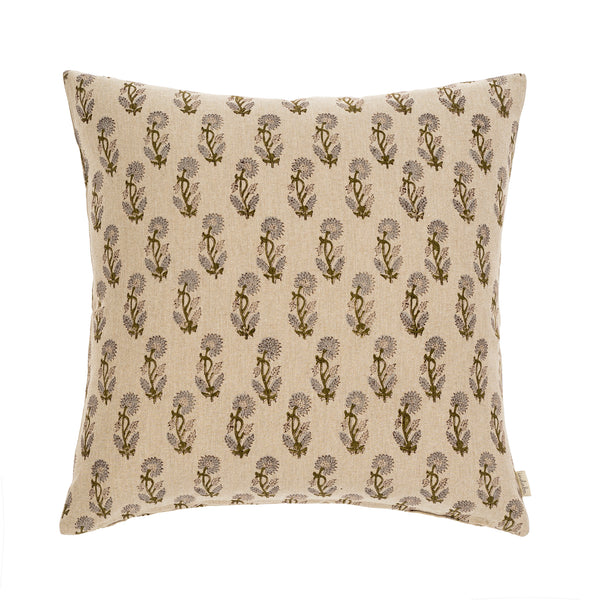 Neha Block Print Pillow (20" x 20")