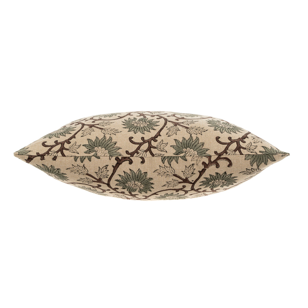 Ishani Block Print Pillow (20" x 20")