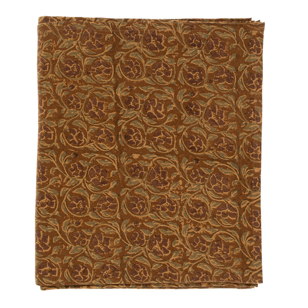 Mayur Block Print Tablecloth (104" x 60")