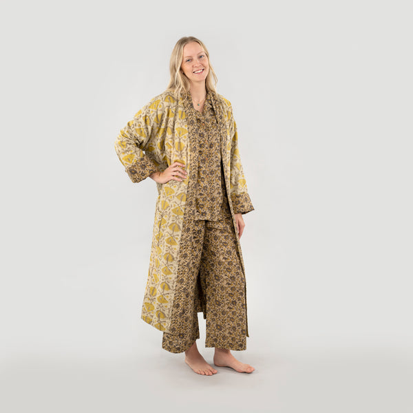 Lakshmi Reversible Kimono Robe