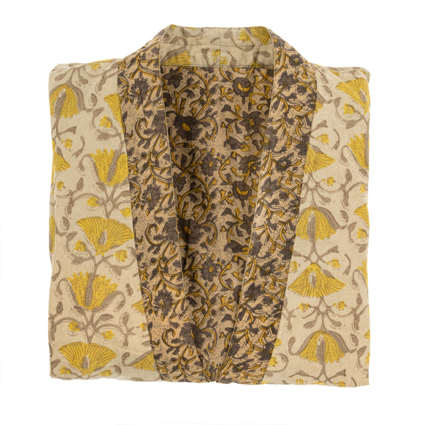 Lakshmi Reversible Kimono Robe