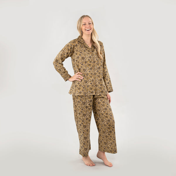 Lakshmi Block Print Pyjama Set (Two Sizes Available)