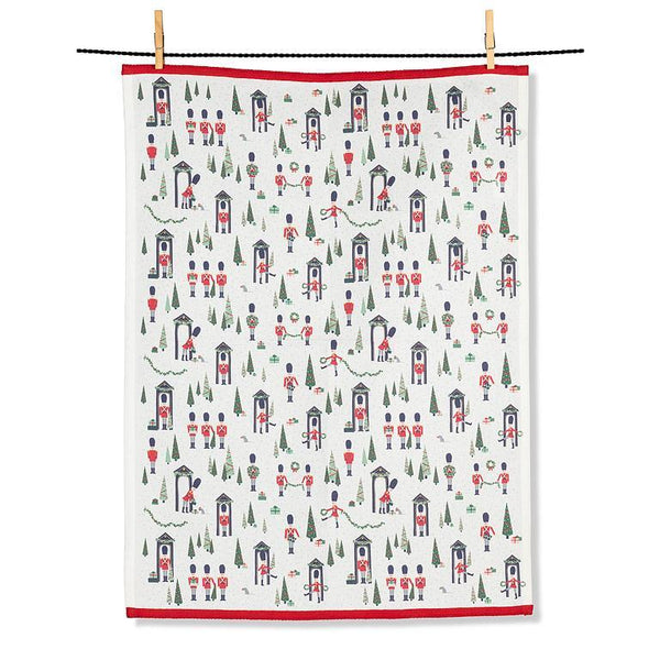Holiday Toy Soldiers Tea Towel