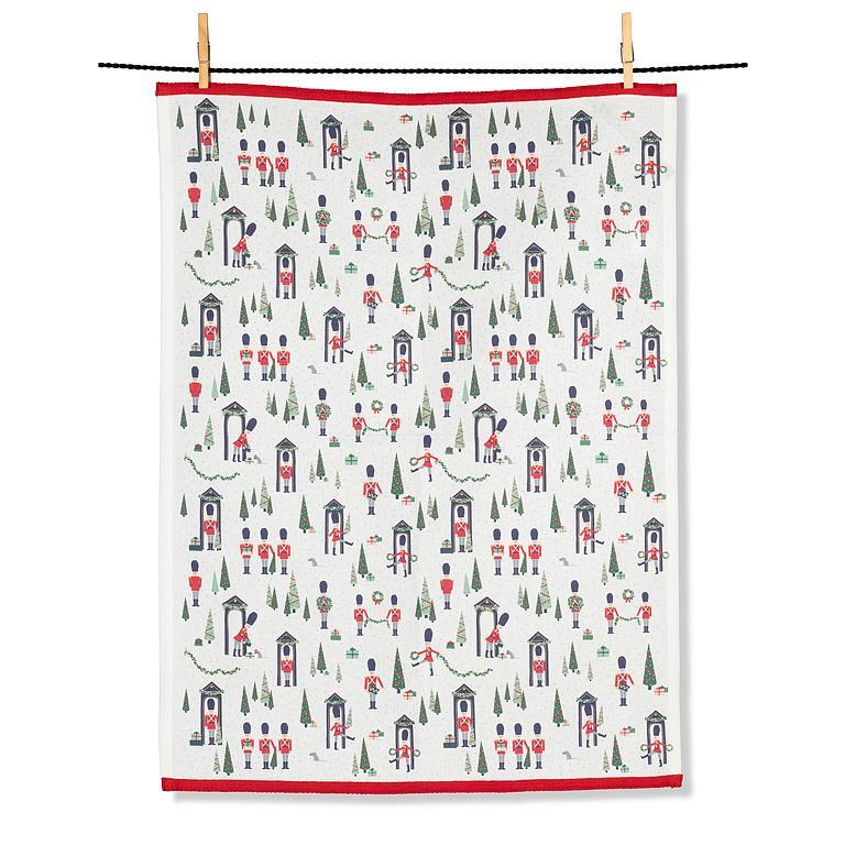 Holiday Toy Soldiers Tea Towel