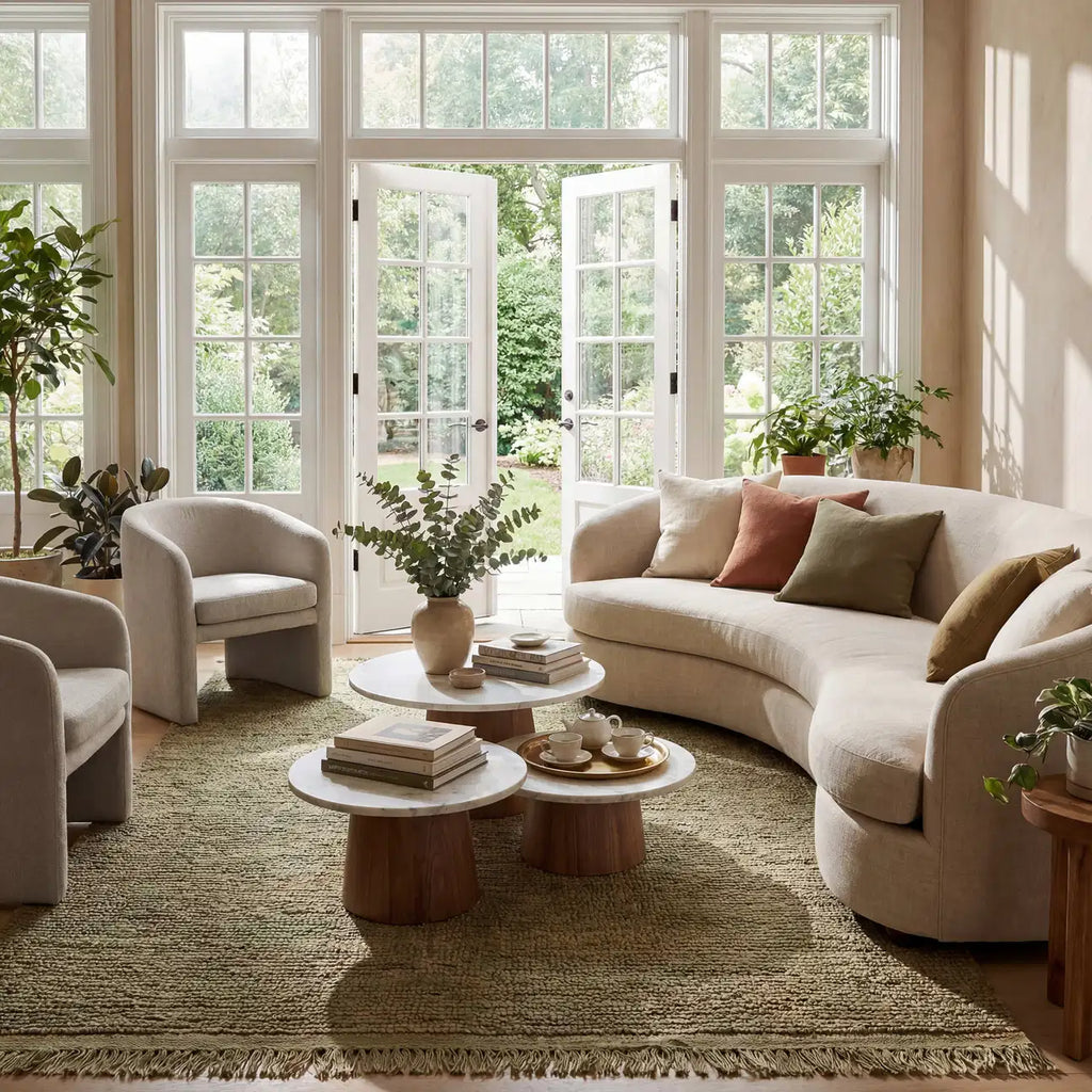 Dash & Albert - Varnu Textured Handmade Green Jute Rug
