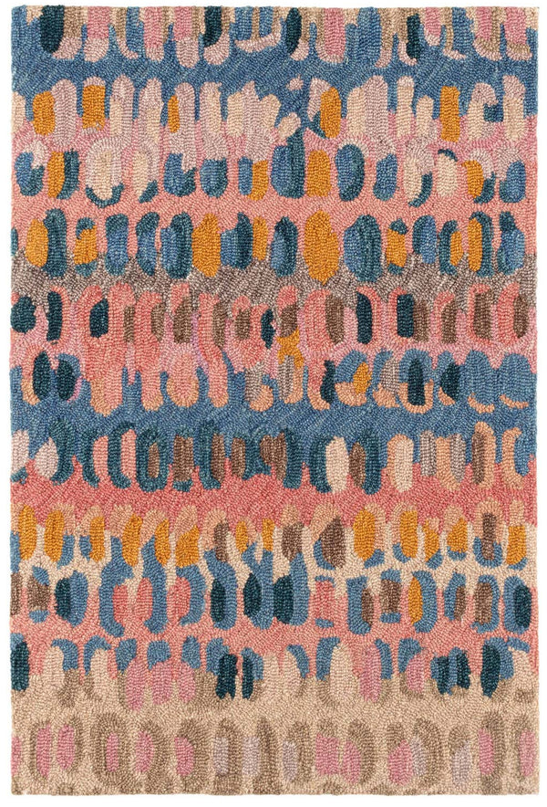 Dash & Albert - Paint Chip Coral Hand Micro Hooked Wool Rug
