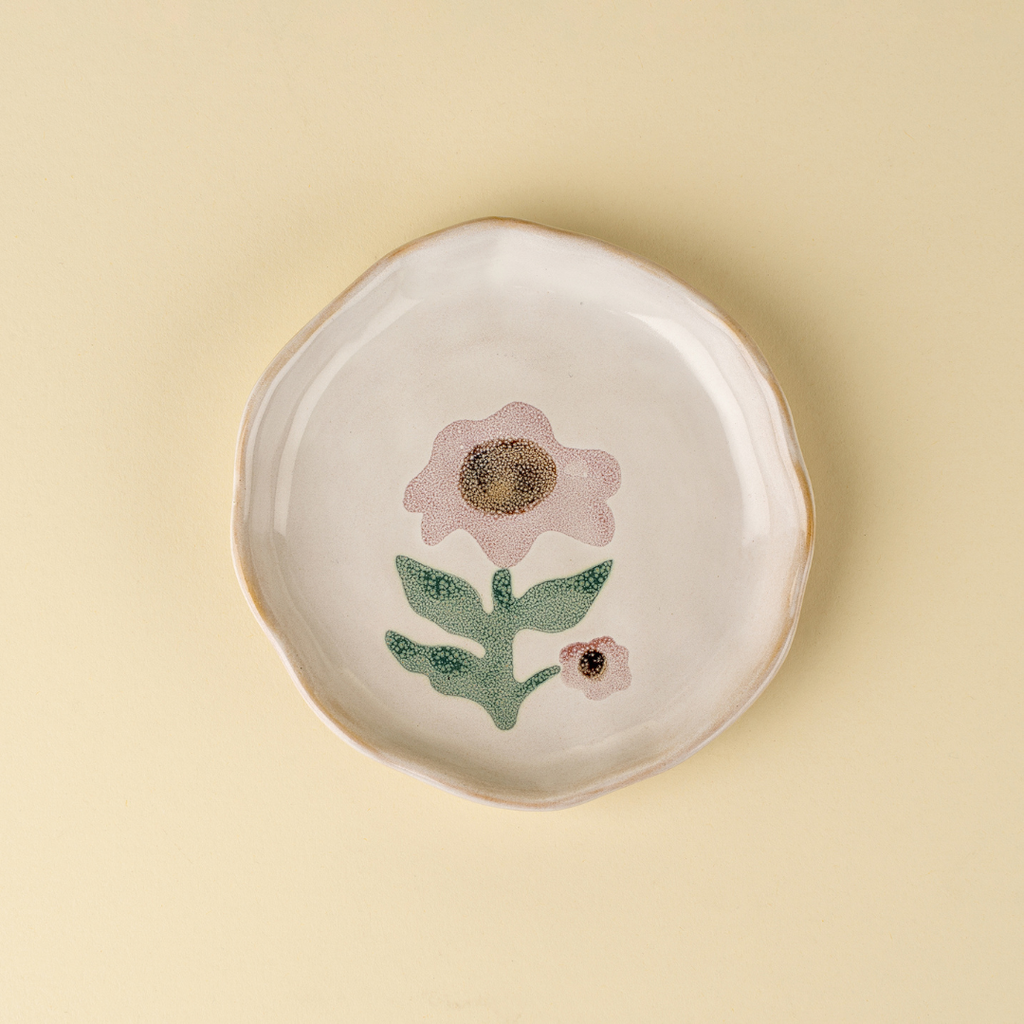 Painted Petals Plate - Aster (Two Sizes Available)