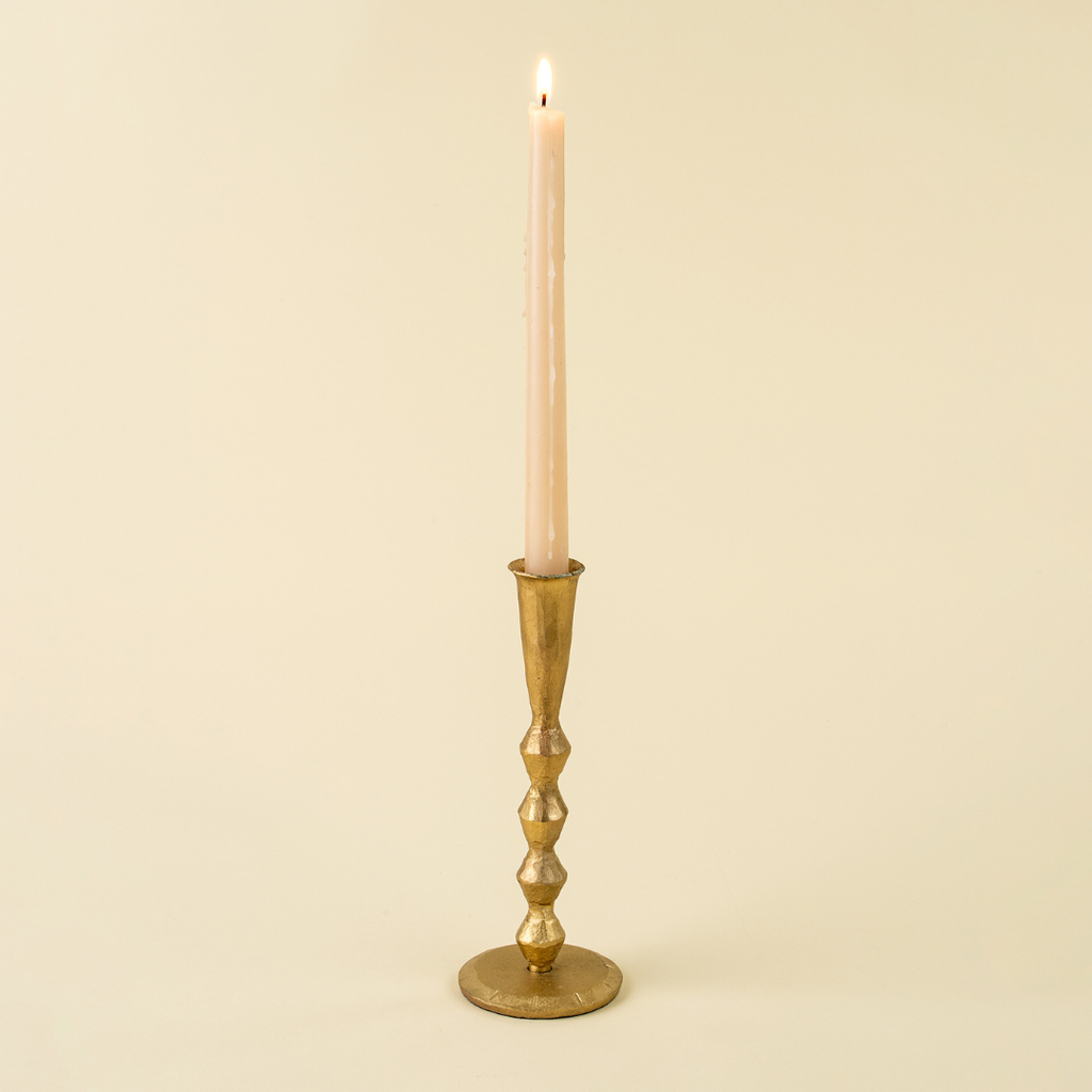 Ember Gold Candlesticks  (Two Sizes Available)