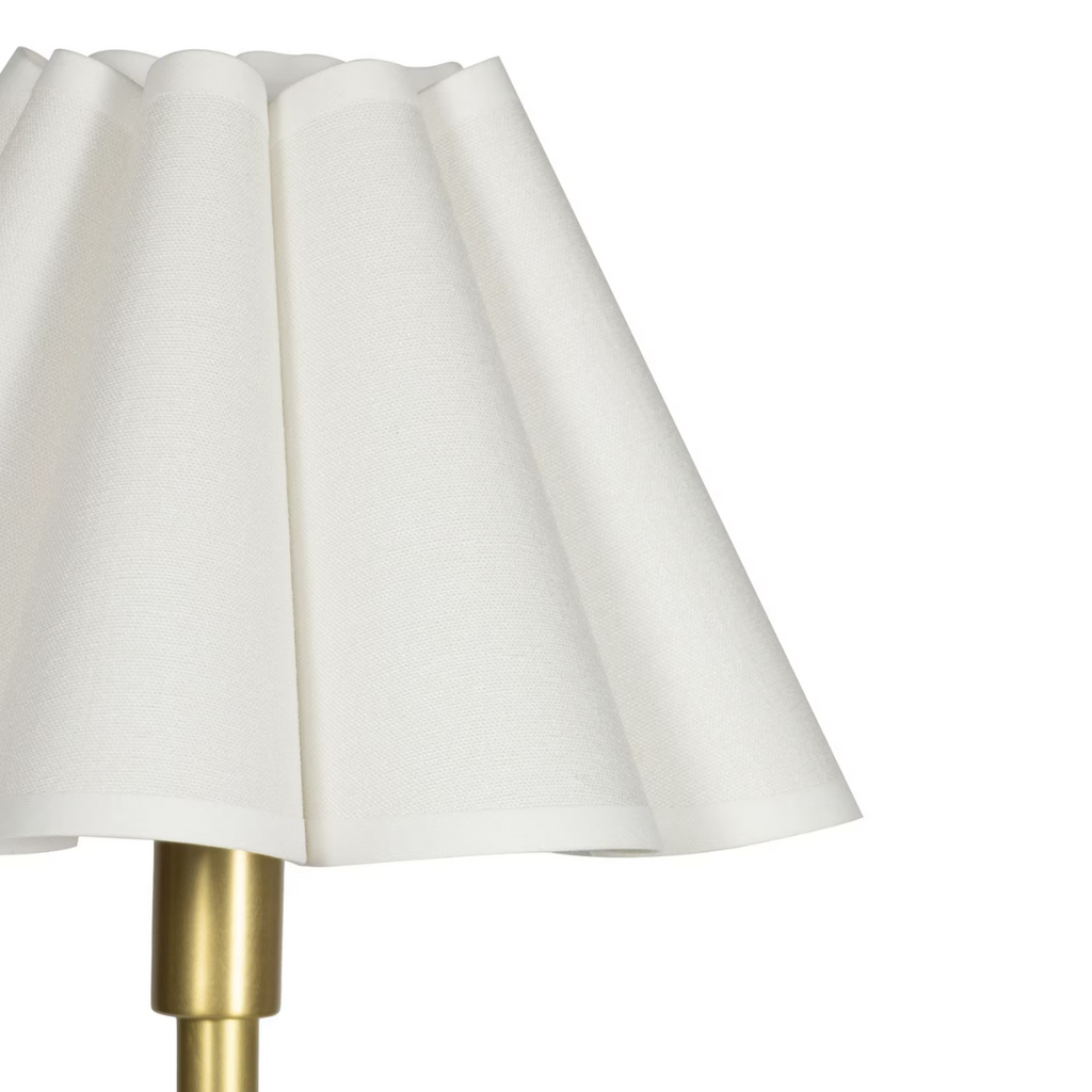 Polly Buffet Lamp - Natural Brass (Available in White & Green)