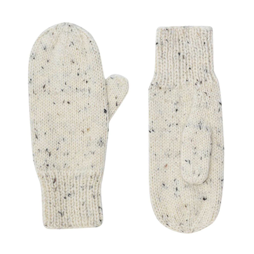 Made in Canada Wool Mittens - White (Two Sizes Available)