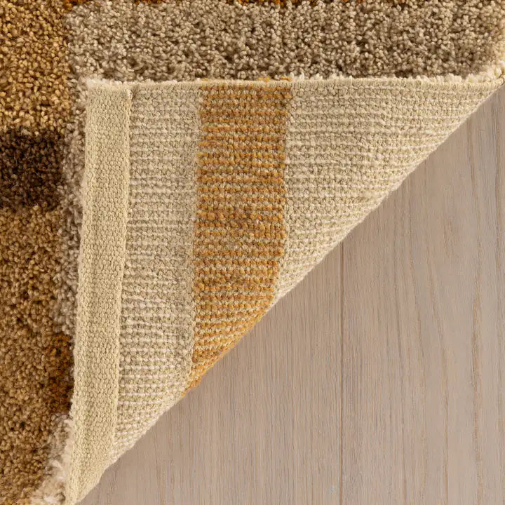 Dash & Albert - Saga Geometric Ivory Cotton Rug