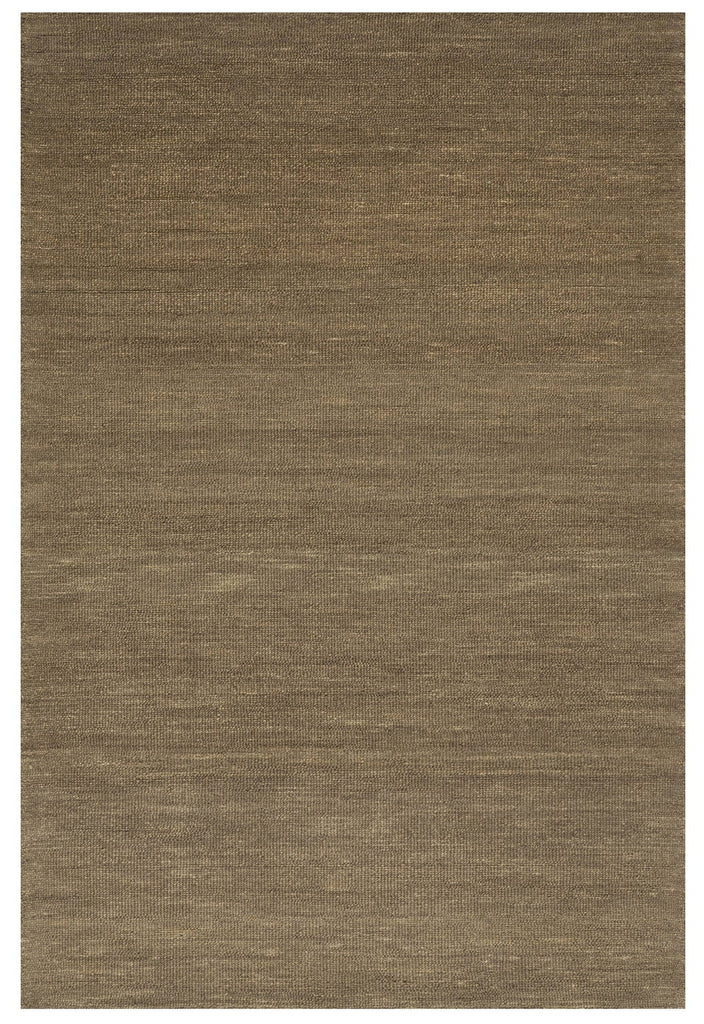 Dash & Albert - Hollis Solid Khaki Green Wool Rug