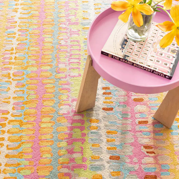 Dash & Albert - Paint Chip Confetti Hand Micro Hooked Wool Rug