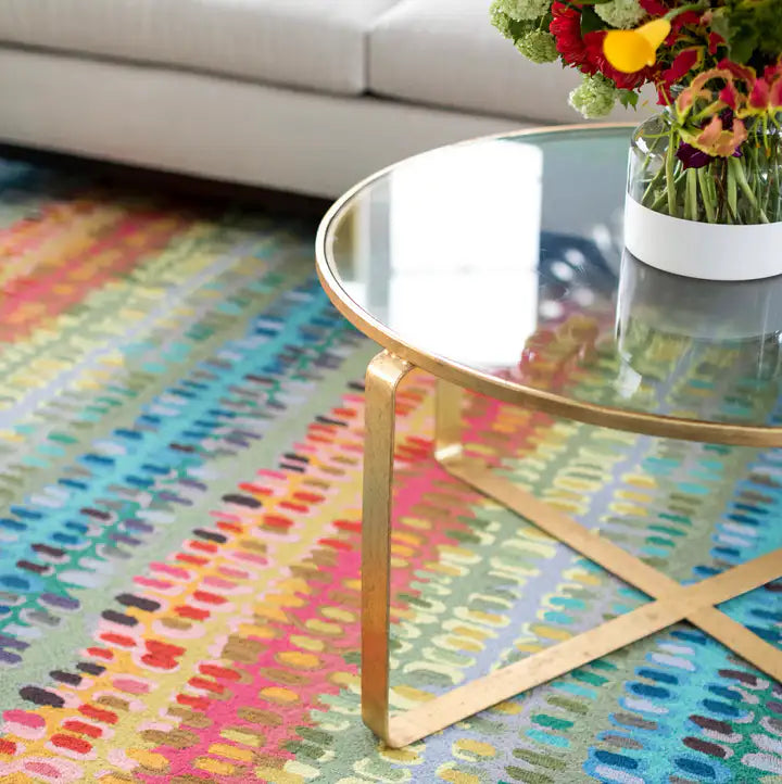 Dash & Albert - Paint Chip Multi Hand Micro Hooked Wool Rug