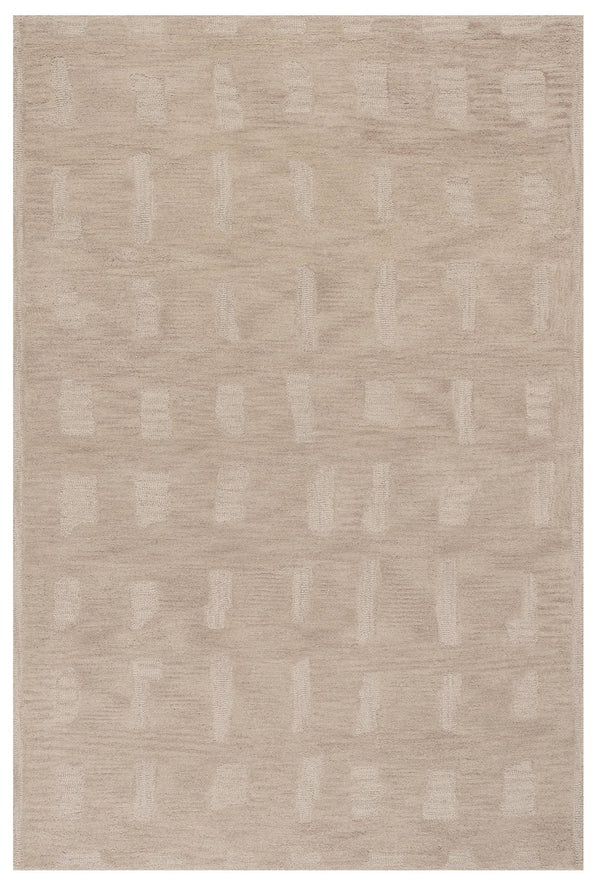 Dash & Albert - Vinel Modern Abstract Beige Rug