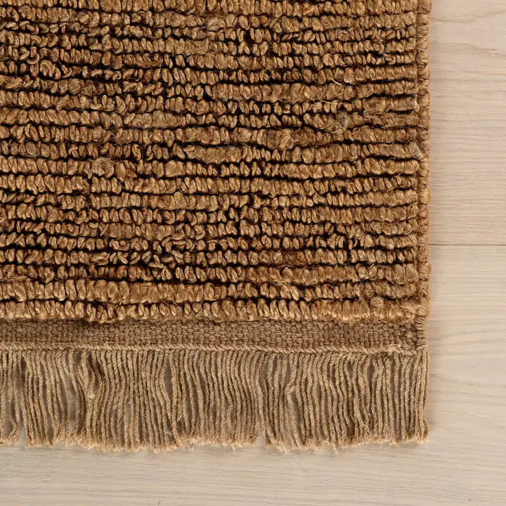 Dash & Albert - Varnu Textured Handmade Natural Jute Rug