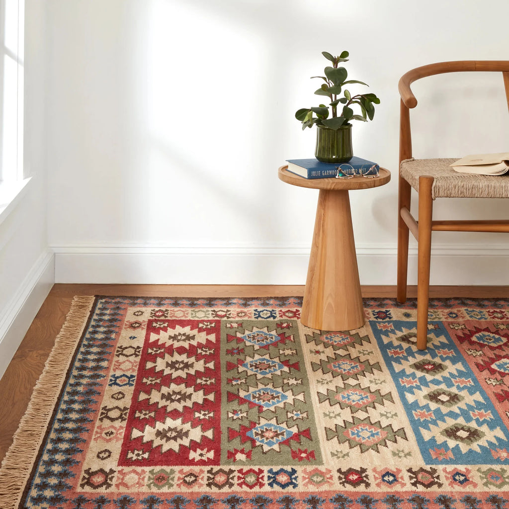 Dash & Albert - Balsam Kilim Multi Handwoven Wool Rug