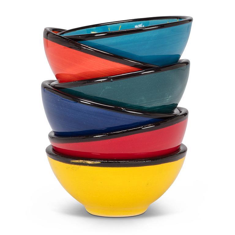 Floral Mini Bowls (Six Colours Available)