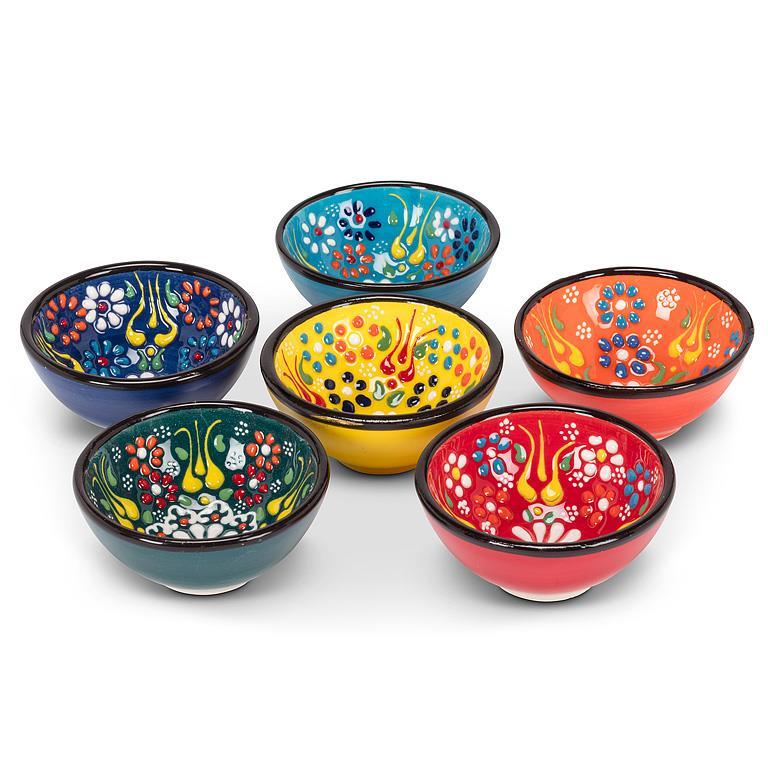 Floral Mini Bowls (Six Colours Available)