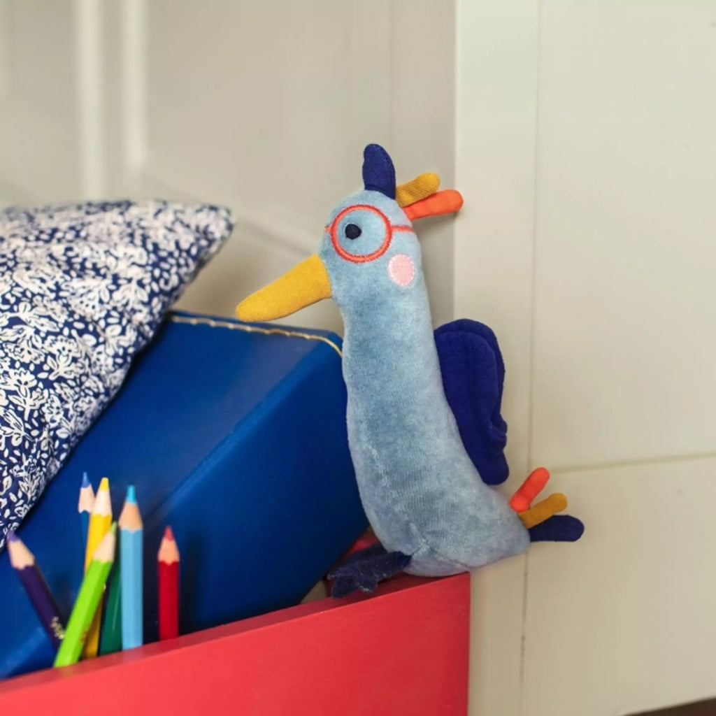 Blue Bird Rattle Soft Toy