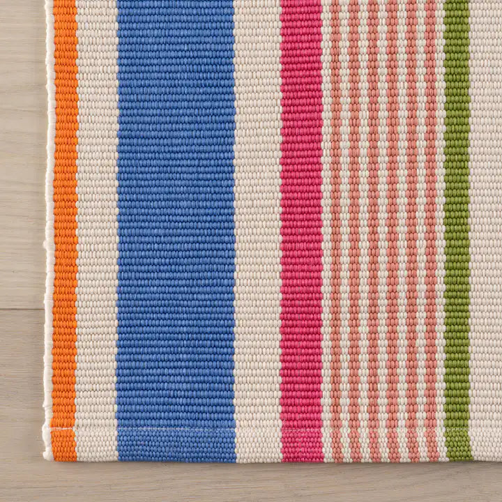 Dash & Albert - Festival Stripe Handwoven Indoor/Outdoor Rug