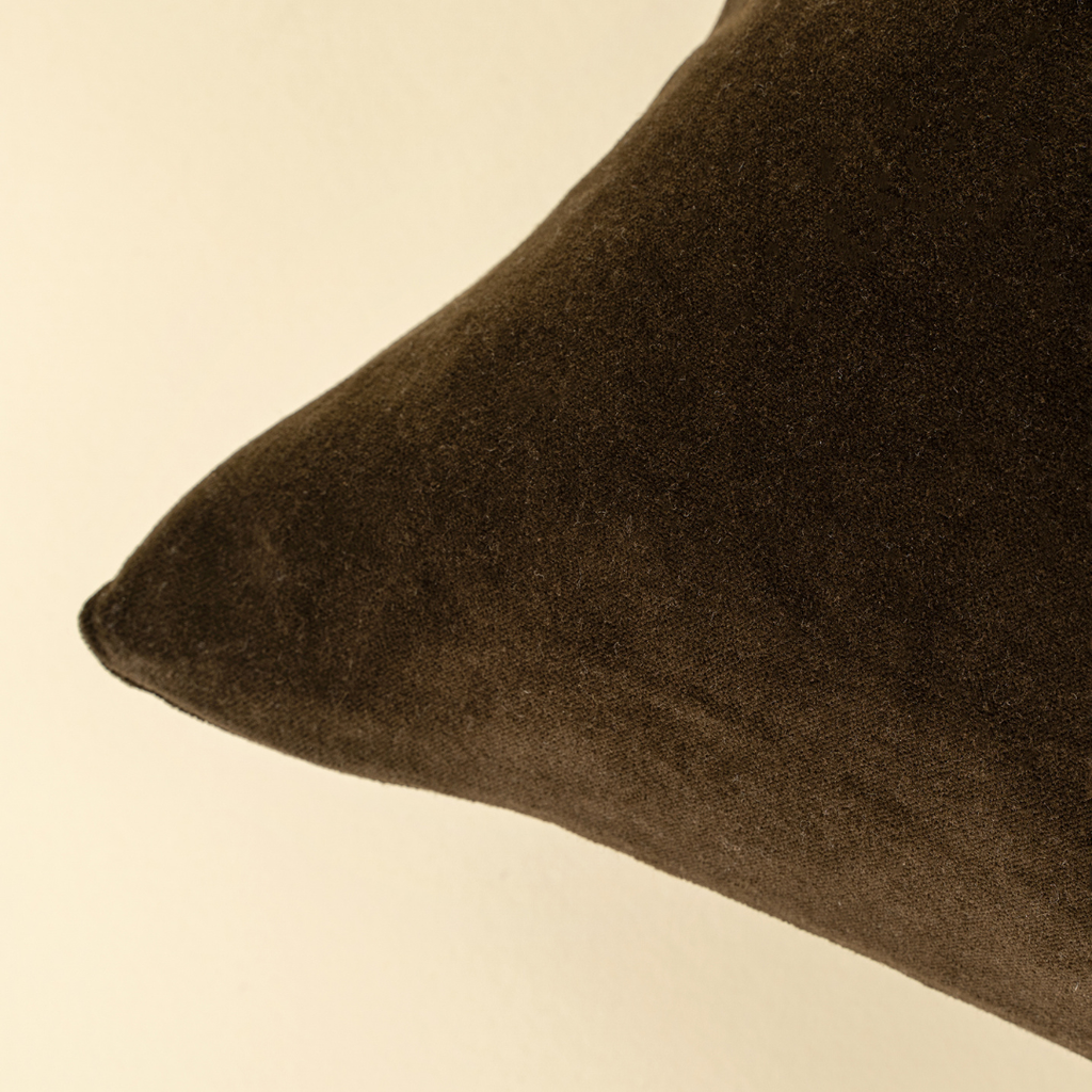 Vera Luxe Velvet Pillow - Avocado  (Two Sizes Available)