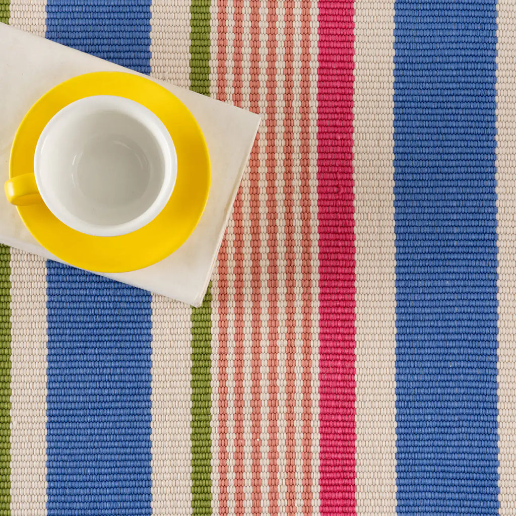 Dash & Albert - Festival Stripe Handwoven Indoor/Outdoor Rug