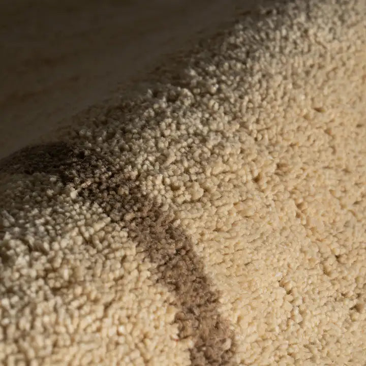 Dash & Albert - Sivra Bordered Sand Cotton Rug