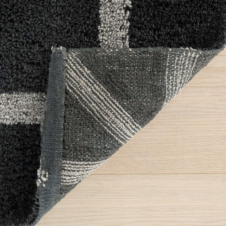 Dash & Albert - Sivra Bordered Blue Cotton Rug