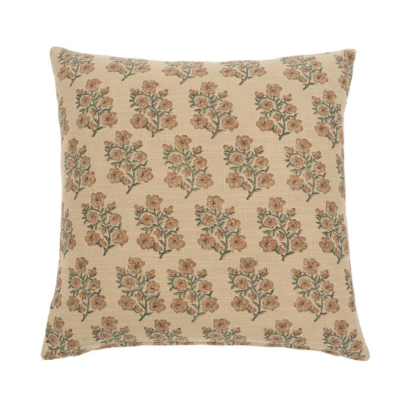 Sanika Block Print Pillow (20" x 20")