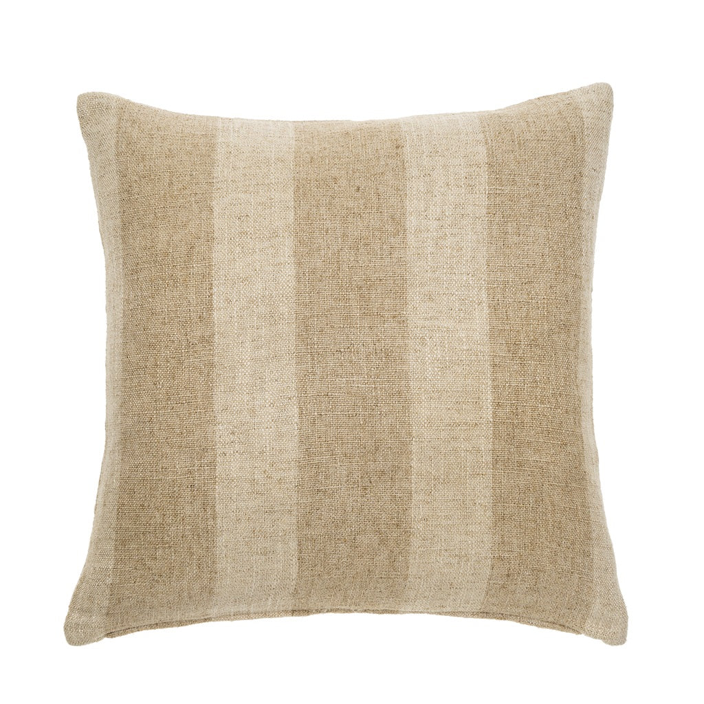 Penstone Stripe Pillow - Natural (20" x 20")