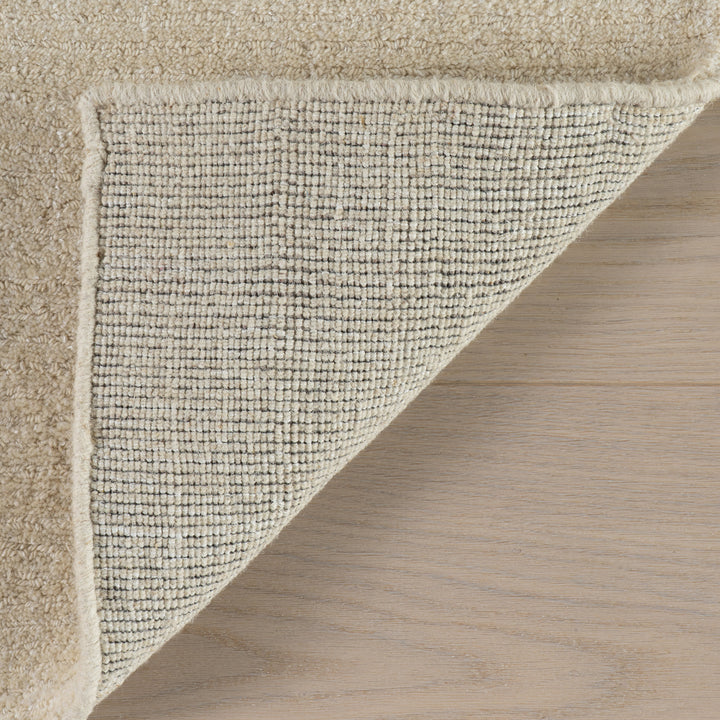 Dash & Albert - Crosby Solid Cream Wool Rug