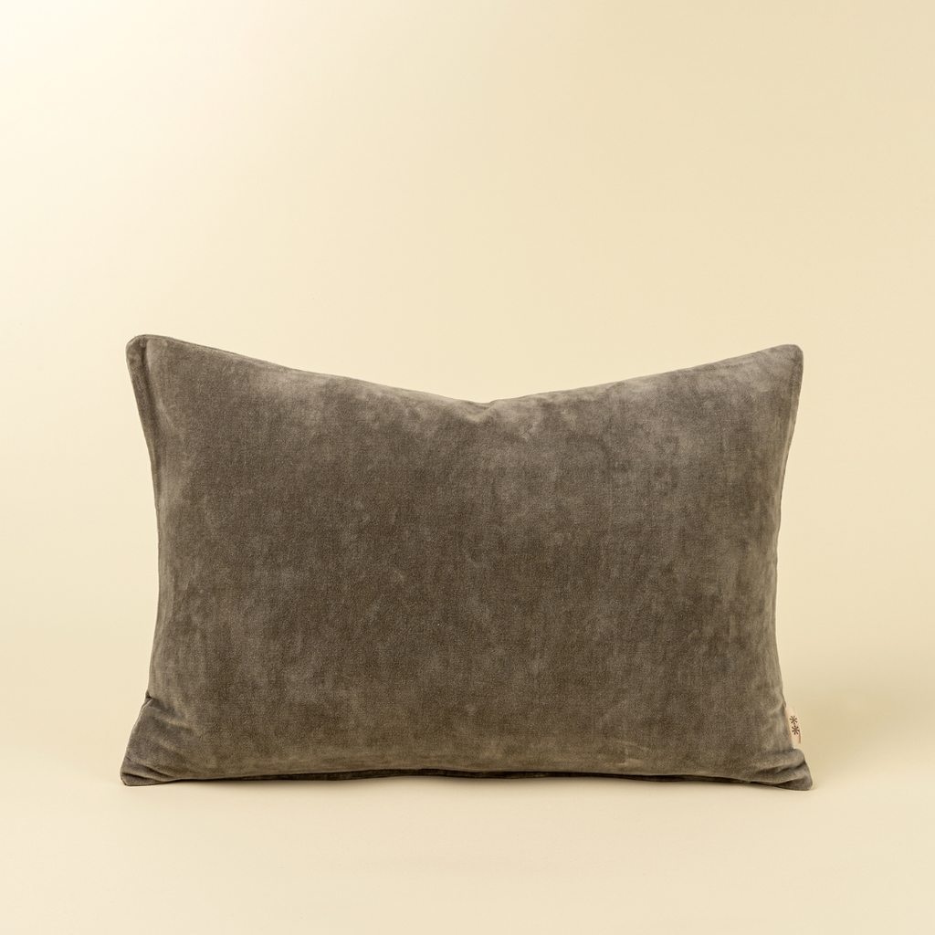 Vera Luxe Velvet Pillow - Cypress (Two Sizes Available)