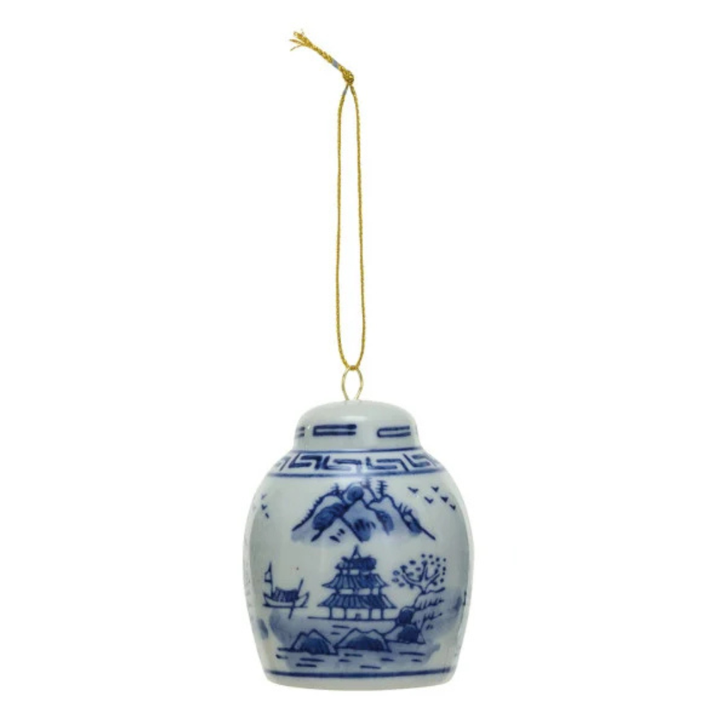 Ginger Jar Ornament (Six Styles Available)