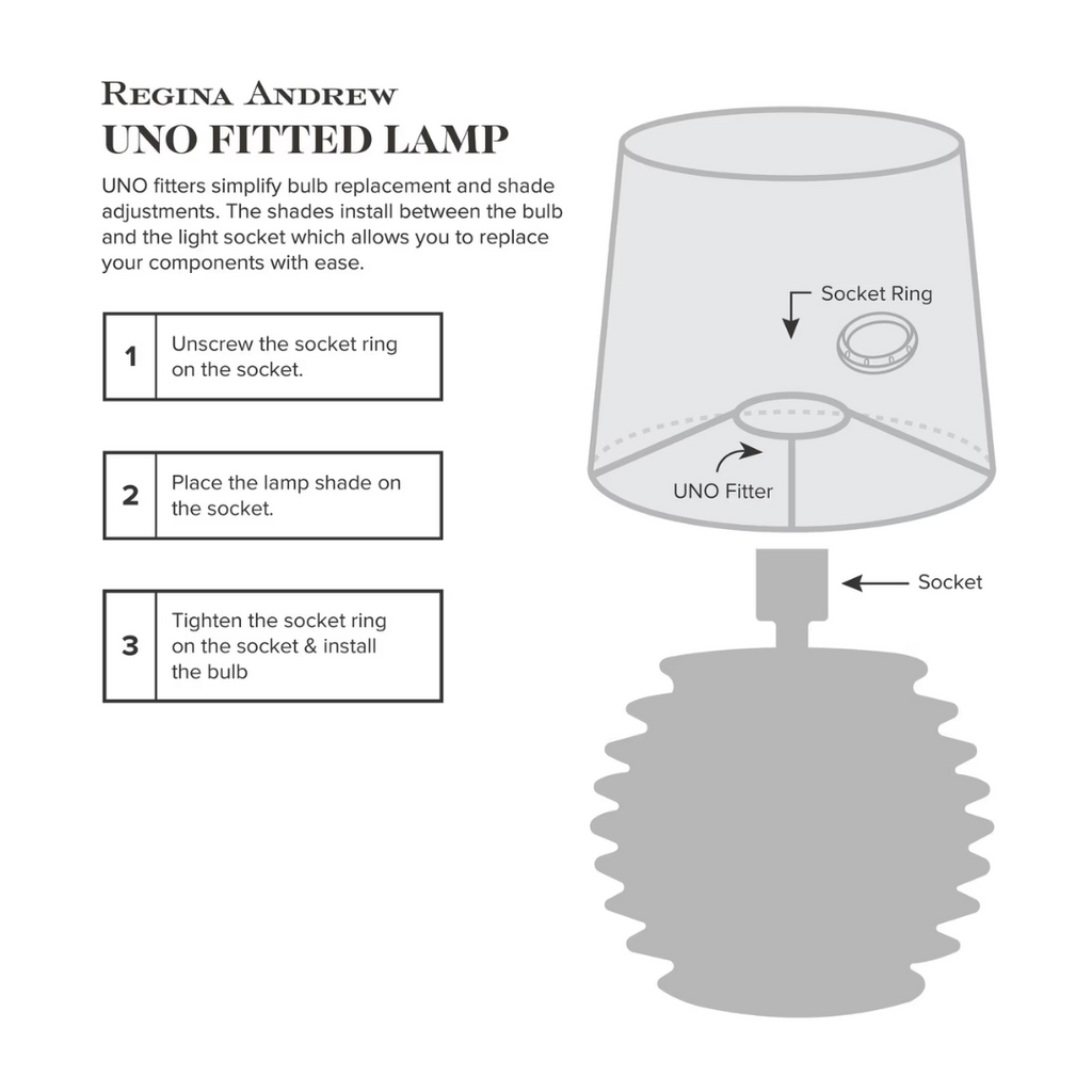 Polly Buffet Lamp - Natural Brass (Available in White & Green)