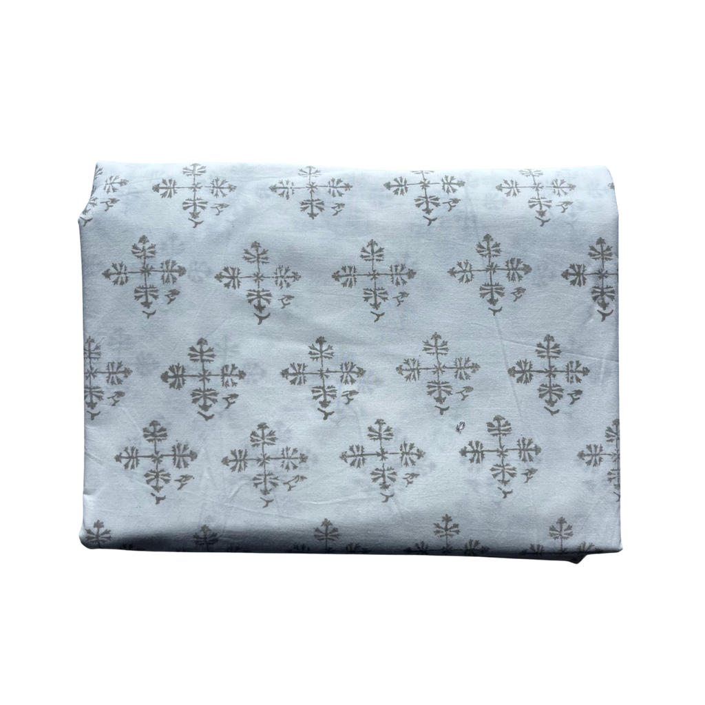 Sequim Fitted Sheet - Smoke (Two Sizes Available)