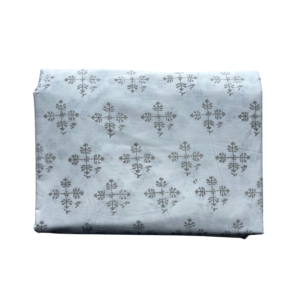 Sequim Fitted Sheet - Smoke (Two Sizes Available)