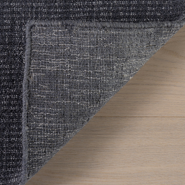 Dash & Albert - Crosby Solid Slate Blue Wool Rug