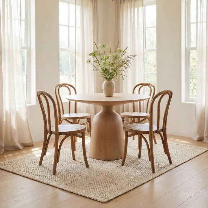 Dash & Albert - Thale Bleach Textured Handmade Jute Rug