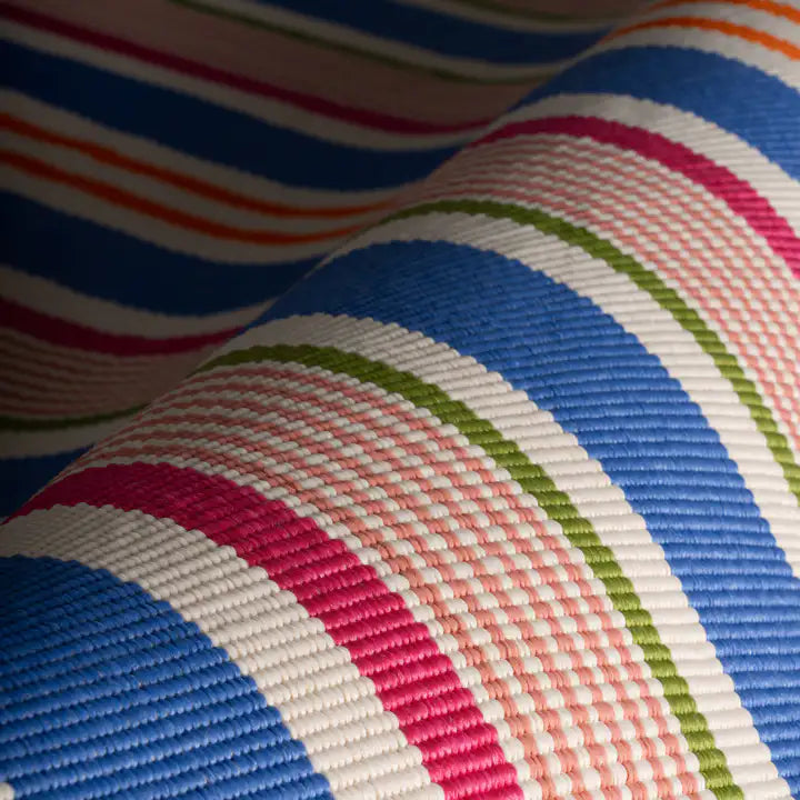 Dash & Albert - Festival Stripe Handwoven Indoor/Outdoor Rug