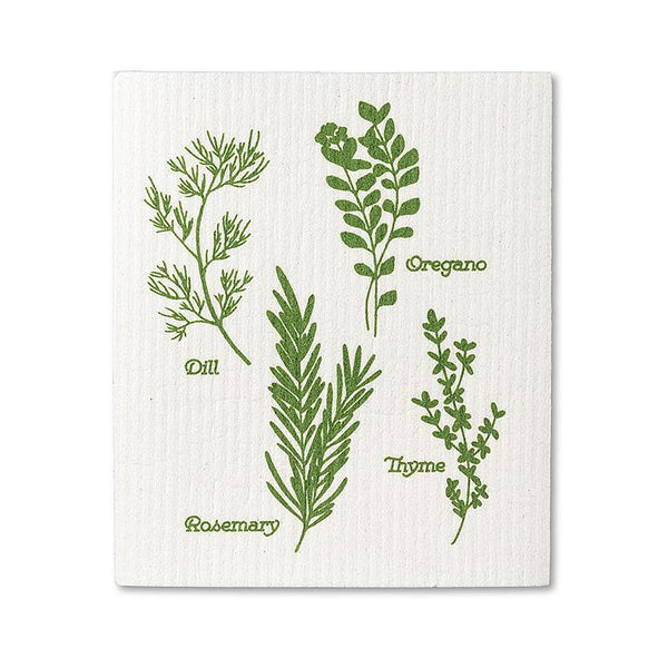 Herb Dish Cloths (Two Styles Available)