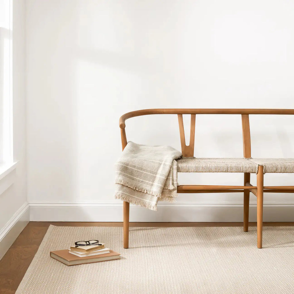 Dash & Albert - Finn Khaki Handwoven Indoor/Outdoor Rug