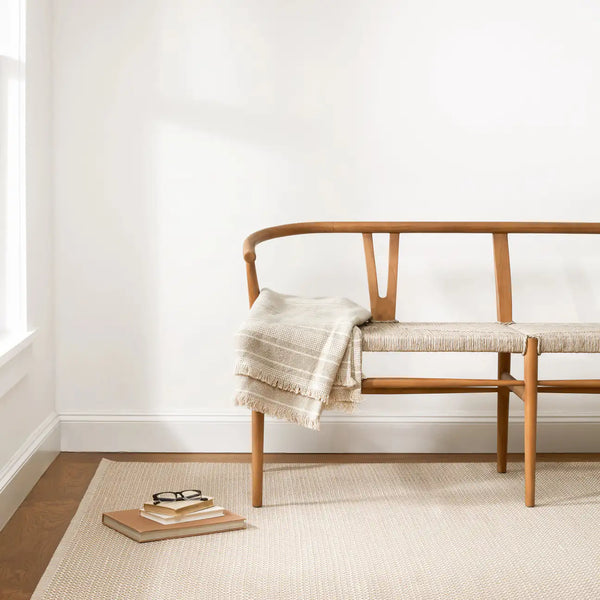 Dash & Albert - Finn Khaki Handwoven Indoor/Outdoor Rug