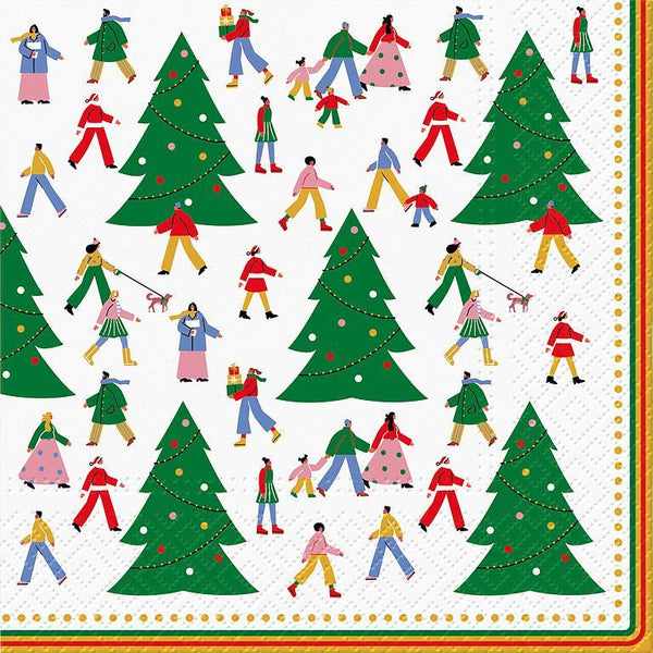 Christmas Paper Napkins - 20 Pack