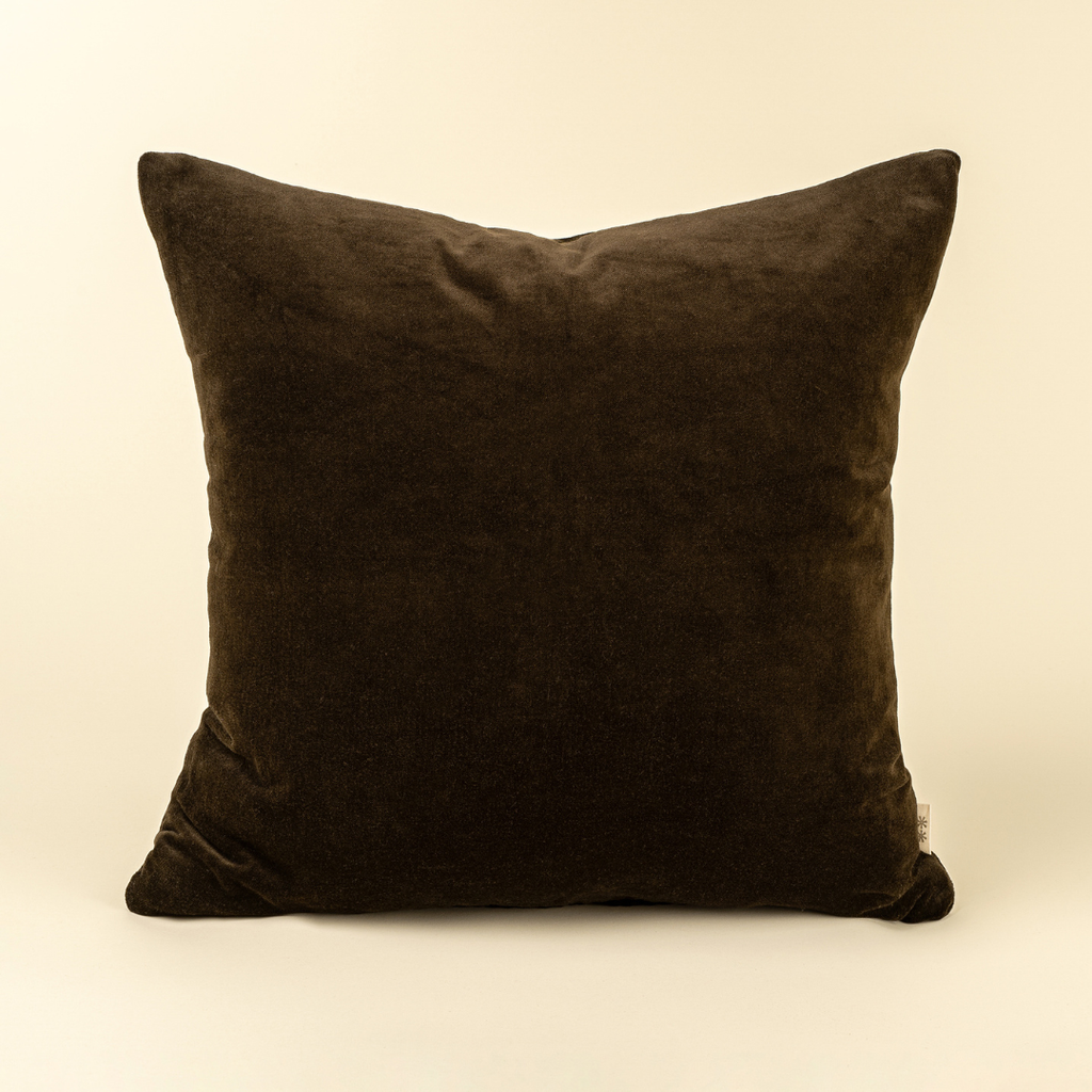 Vera Luxe Velvet Pillow - Avocado  (Two Sizes Available)