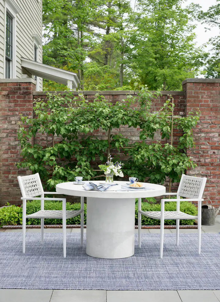 Dash & Albert - Fusion Blue Handwoven Indoor/Outdoor Rug