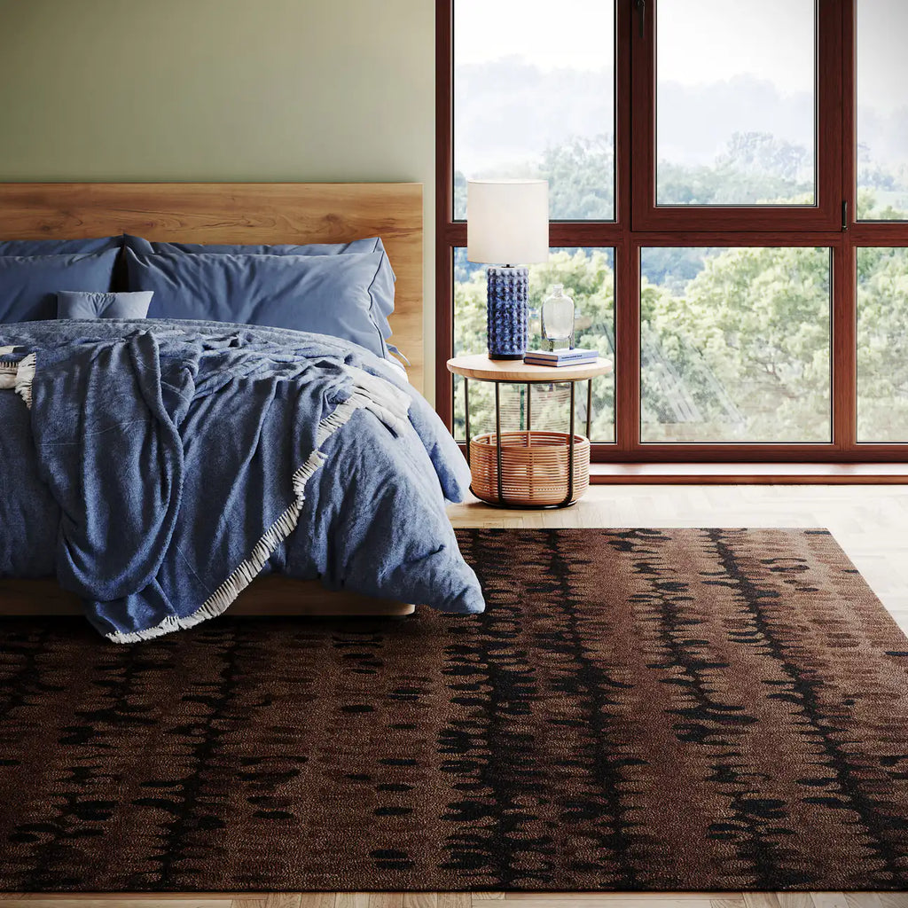 Dash & Albert - Paint Chip Bark Hand Micro Hooked Wool Rug